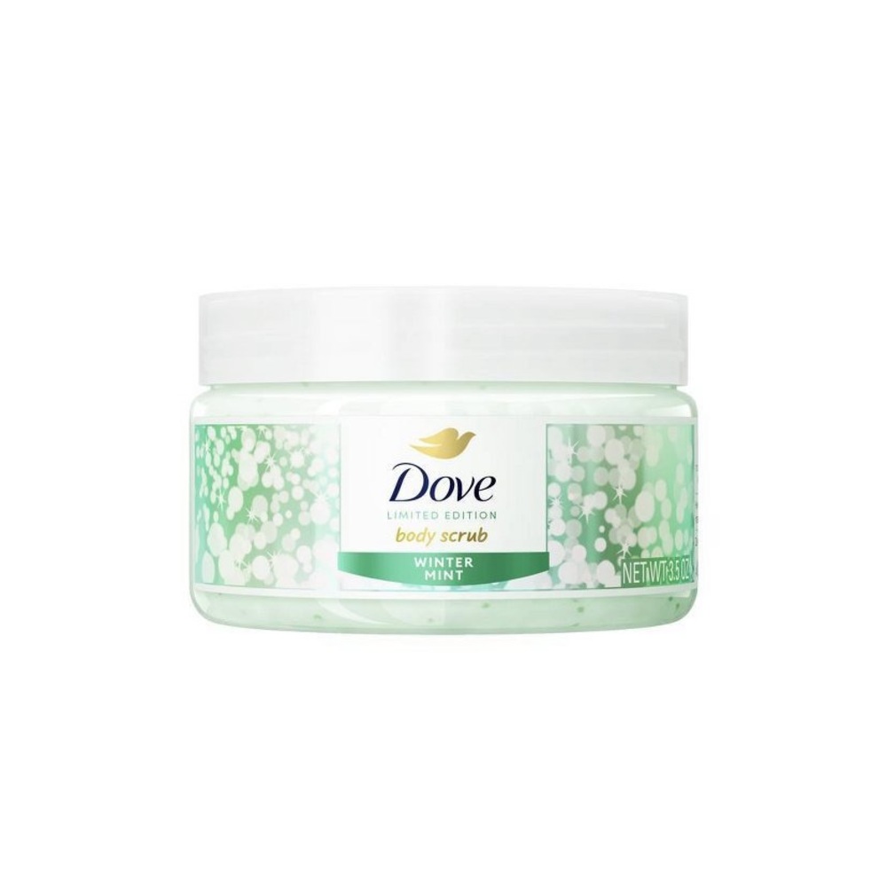 Dove Beauty Mini Body Scrub - Winter Mint 3.5 Oz - Limited Edition